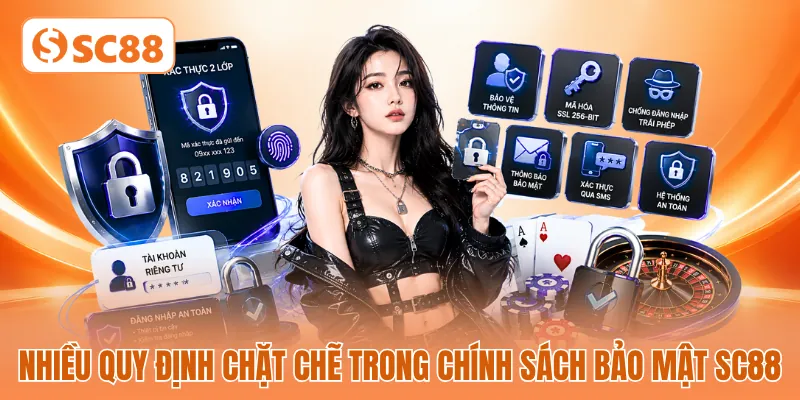 Nhiều quy định chặt chẽ trong chính sách bảo mật SC88