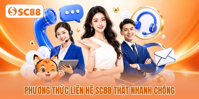 Phương thức liên hệ SC88 thật nhanh chóng